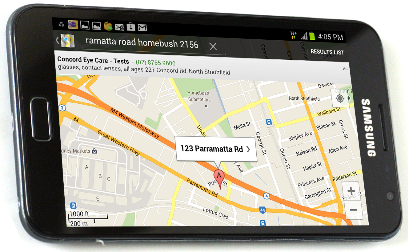 ServicePRO-OnLine on Samsung Note
